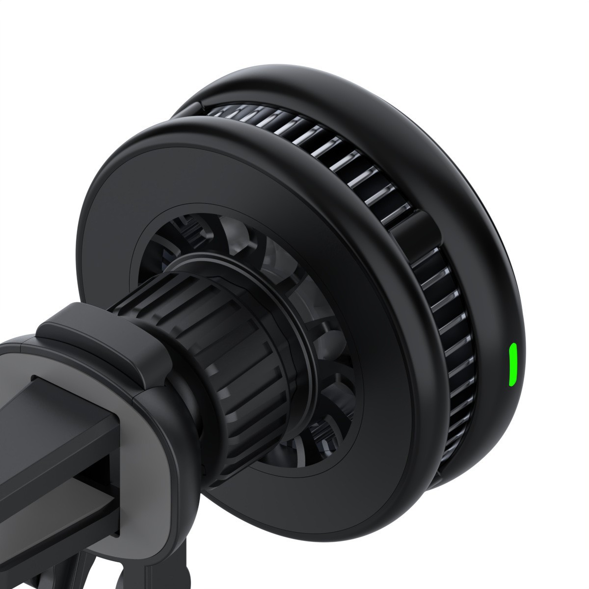 Cross-Border Magnetic Qi2 25W Car Wireless Charger with Cooling Fan and Fast Wireless Charging for Mobile Phones