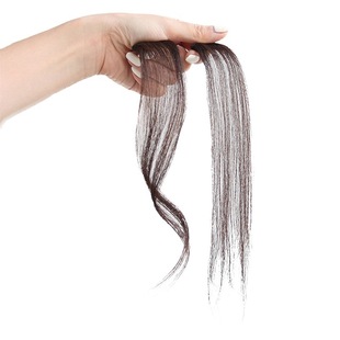 Longxu Bangs Wig with Micro-curled Eight-character Bangs on Both Sides