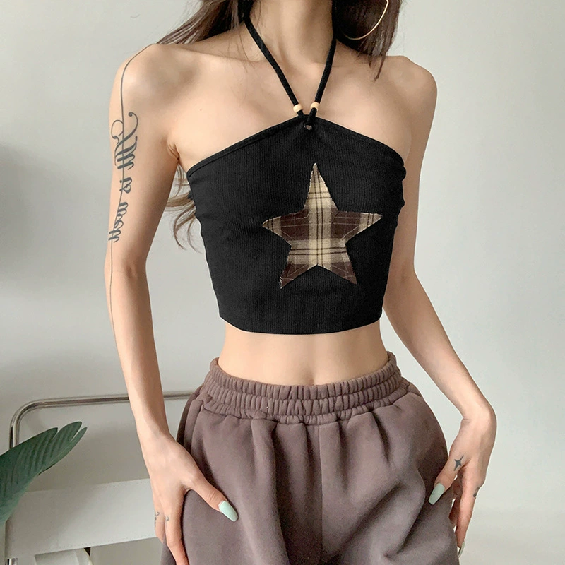 Летний модный сексуальный жилет (Cross-border торговля), 2023 Европейский стиль slim fit