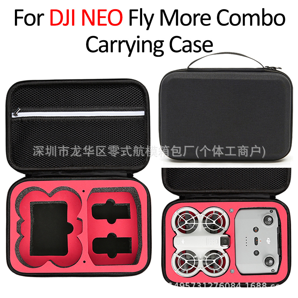 Aplicable a DJI NEO bolsa de almacenamiento DJI NEO caja de almacenamiento de edición de vuelo rápido paquete completo de accesorios de almacenamiento