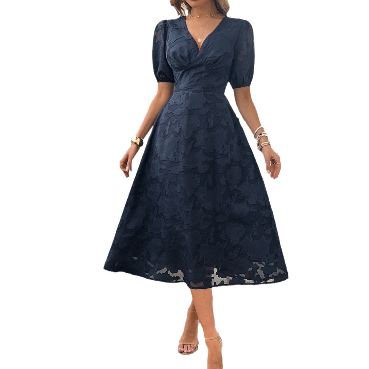 summer retro elegant dress