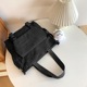 makeup bag black pendant