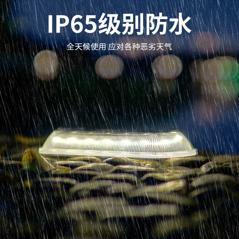 跨境太阳能地埋灯 IP65户外防水高透光台阶灯草坪地插埋地灯|undefined