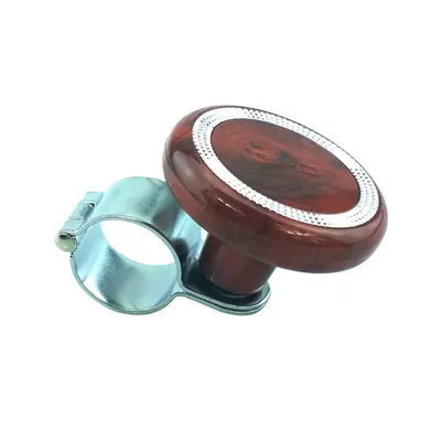 Steering wheel booster with steel Steering wheel booster - peach-wood