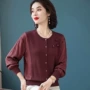 春秋打底薄款针织小衫