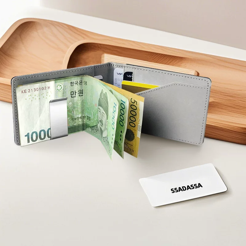 Polyurethane short wallet, Korean style, Aliexpress