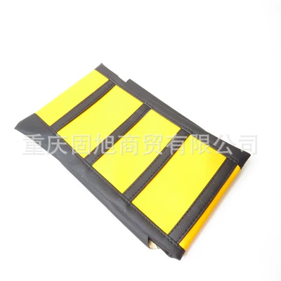 Motorcycle cushion Colorful Seat Cover Zhenglin - yellow-in-the-middle-and-black-on-both-sides