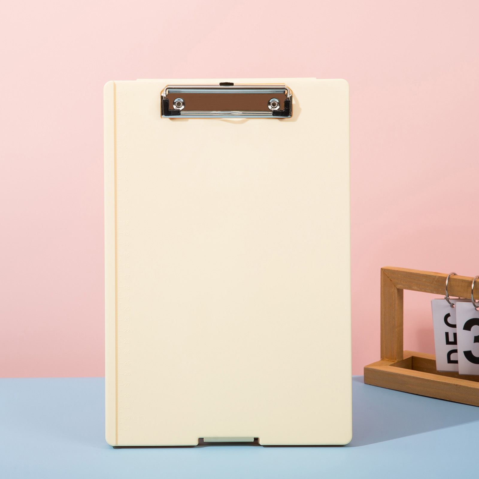 보드 클램프 박스(연한 노란색)