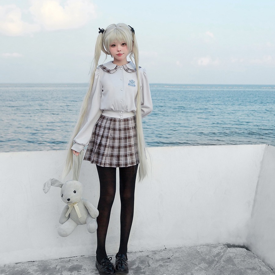 Chunriye Dome cos Suit Daily Dome Sister cosplay Edge of the Sky Dome Sister JK Uniform Sailor Animation Costume