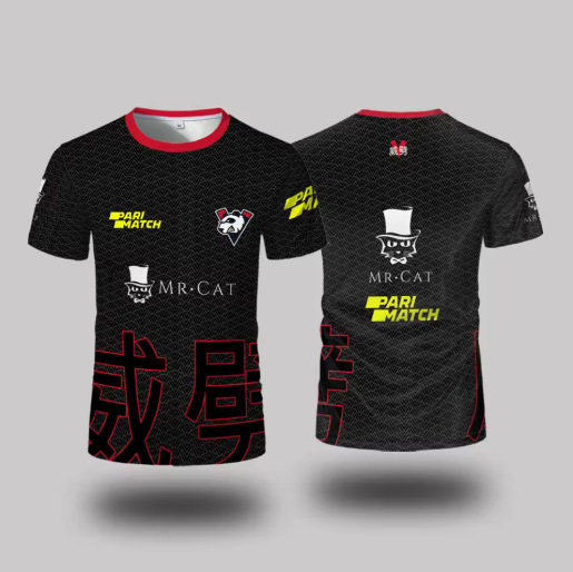 Virtus.Pro Esports Club ユニフォーム ジャージ CS2 DOTA2 R6 APEX パーソナライズ トレーニング 半袖|undefined