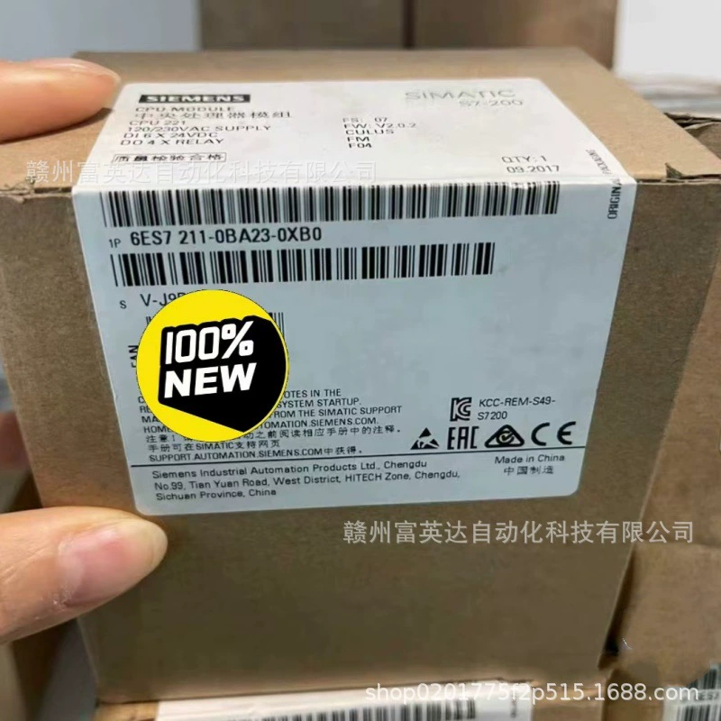 Совершенно новый 6ES7211-0BA23-0XB0 в наличии, физическая фотография, продажа договорная.