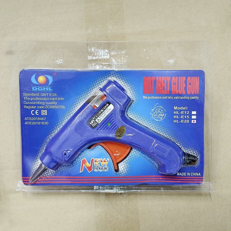 DGHL热熔胶枪手工美缝胶枪20W电热溶胶枪用于7-7.5mm热熔胶