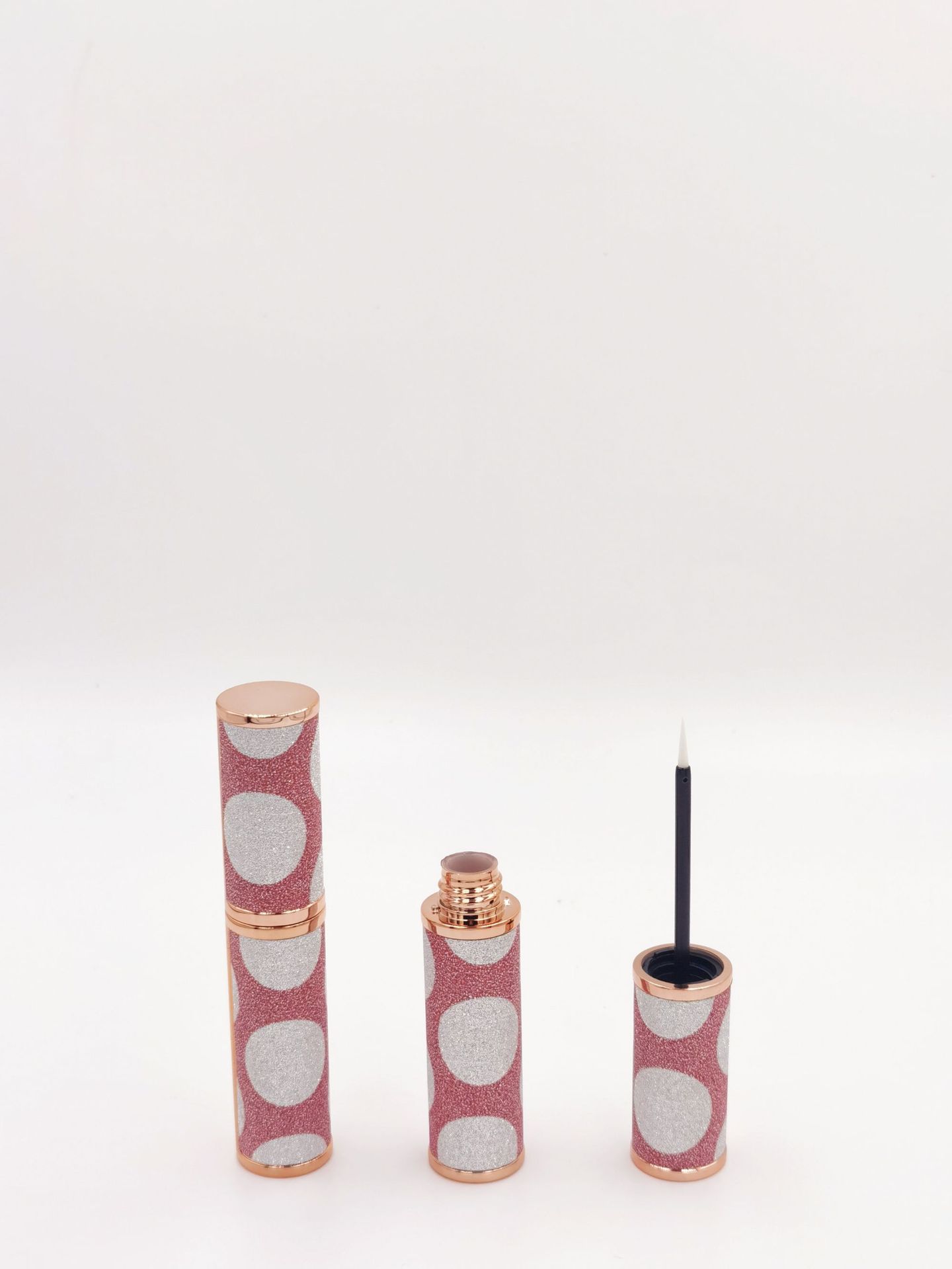 眼线管喷镀贴皮眼线空管可diy制定工艺液管化妆品包材喷镀工艺