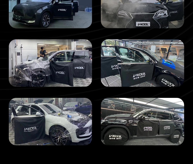 V-Kool Vk70+ Flowing Light Car Film Full Car Film Glass Film Car Solar Film Window Sun Protection and Heat Insulation Film