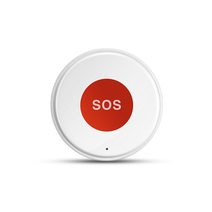Round SOS emergency pager WIFI smart security SOS button wireless switch home emergency pager