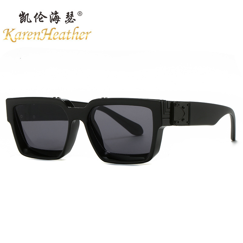 Millionaire Box Sunglasses 86367 European and American Color Men and Women Sunglasses Cross-border Modern Fashion Sunglasses