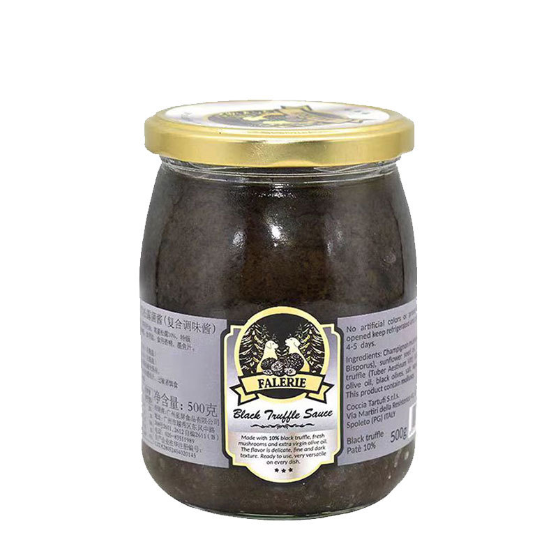 华丽娜 浓香炒饭炒面意大利面调味墨鱼汁黑松露酱500g/罐【10%】