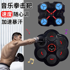国境を越えた人気の Bluetooth 音楽ボクシングターゲット大人の家庭用ボクシングマシン子供の反応ターゲットフィットネストレーニング機器