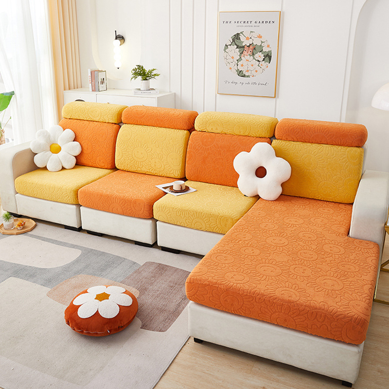 Wholesale new elastic sofa cover all-season universal sofa seat cushion cover anti-slip sofa lid modern minimalist sofa cover