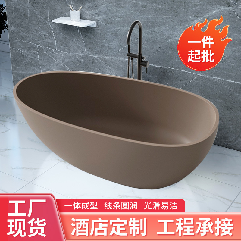 in stock Artificial Stone Bathtub Internet Celebrating Hotel Homestay Bathroom Double Couple Freestanding Artificial Stone Colorful Bathtub in stock Artificial Stone Bathtub Internet Celebrating Hotel Homestay Bathroom Double Couple Freestanding Artificial Stone Colorful Bathtub