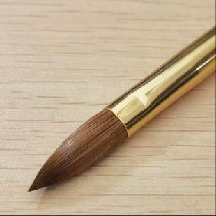 Umax Manicure Tools Crystal Mink Hair Brush Semi-Circle No. 8 No. 10 Crystal Pen Crystal Nail Manicurist Special Tool