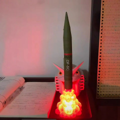 东风5C 州际武器周边创意3D LY-1激光武器高颜值汽车摆件手办玩具