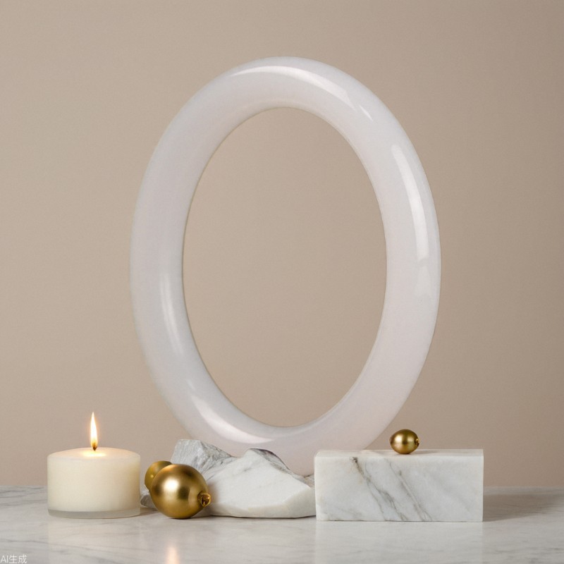 批发阿富汗白玉羊脂玉圆条扁条手镯玉镯女款镯子天然白玉优质手镯