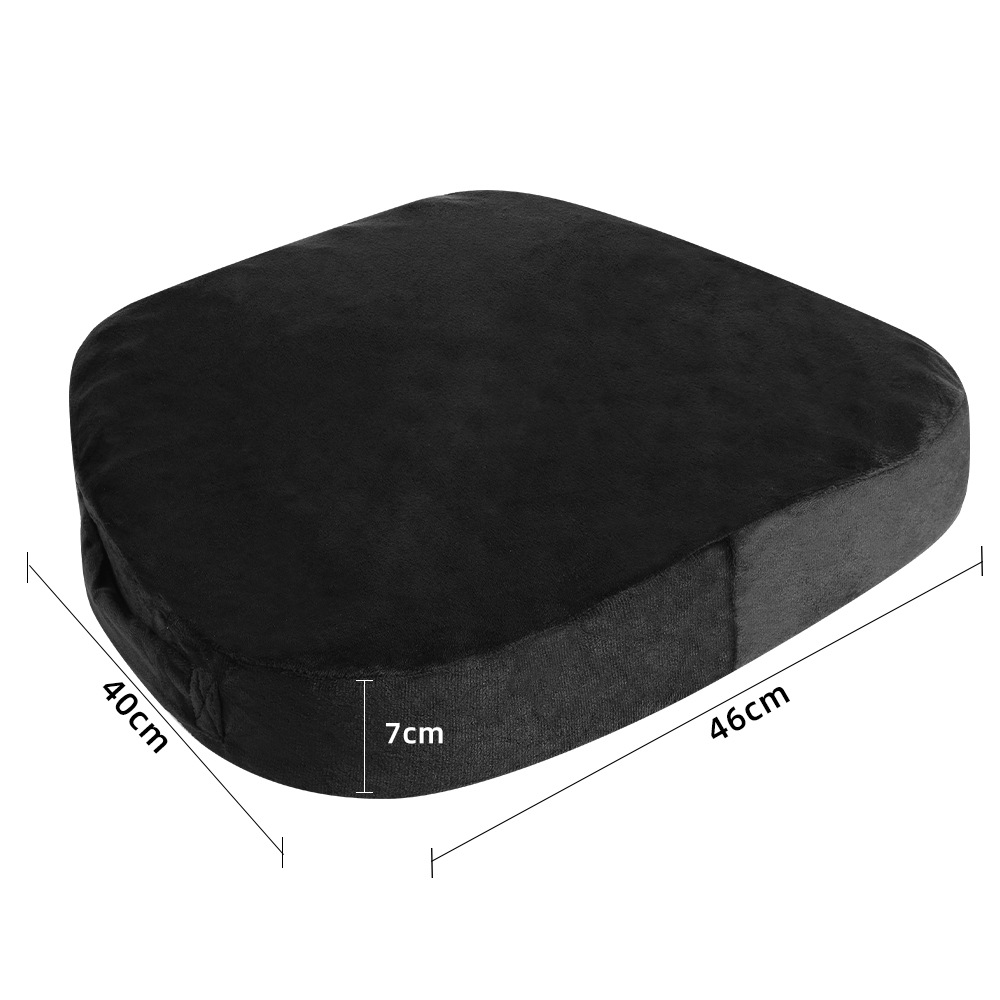 Cojín de silla de esponja ondulada, hemorroides, sedentario, cojín de silla de oficina para mujeres embarazadas, cojín de trasero antideslizante transpirable para estudiantes