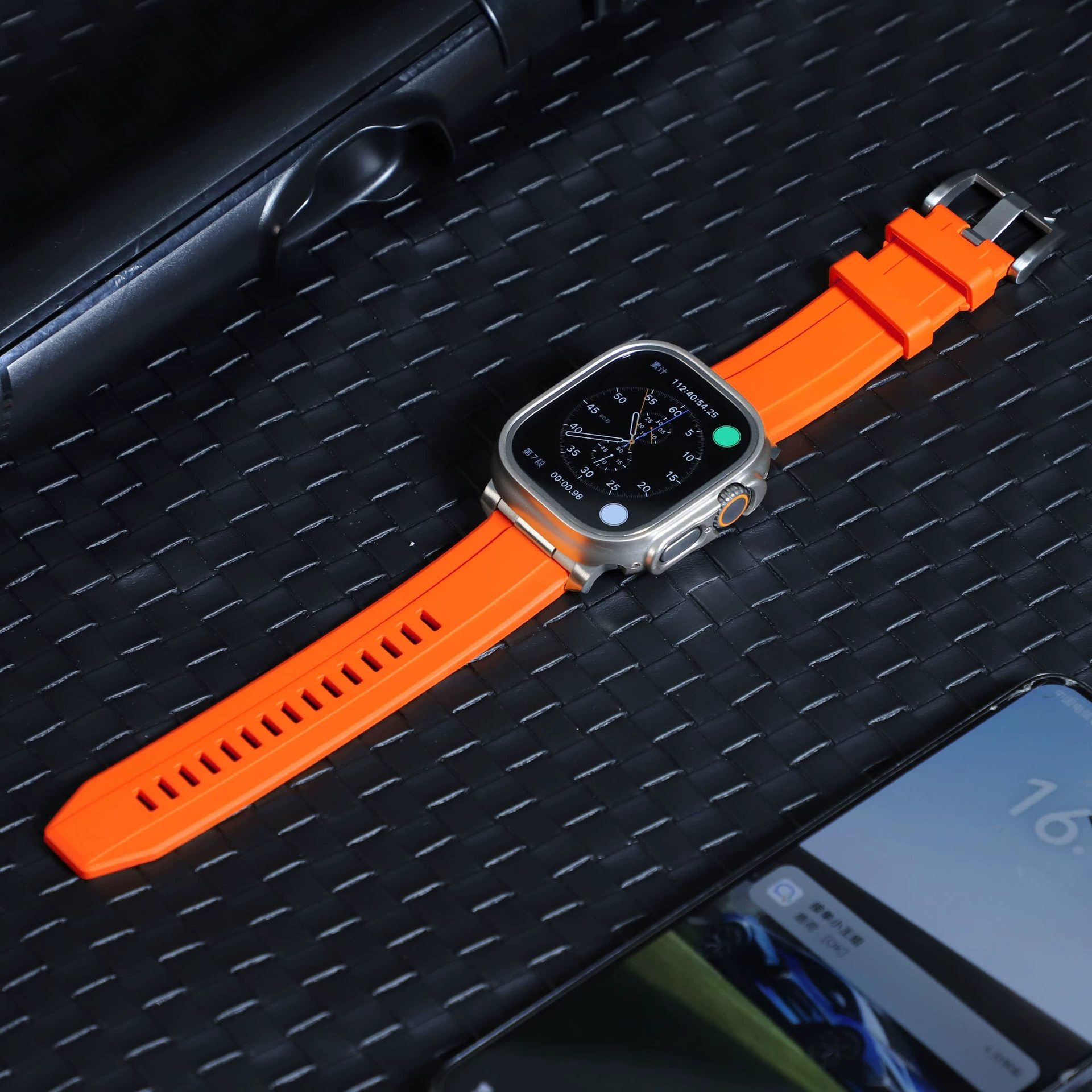 Товар для AppleWatch Ultra с датчиком Apple Advanced монохромный силиконовый ремешок S10 ремешок