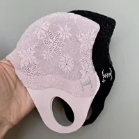 Трехмерная кружевная солнцезащитная маска для женщин летом, 3D защита глаз, антипригарное ротовое отверстие, высокая внешность, легкая, дышащая и увеличенная маска.