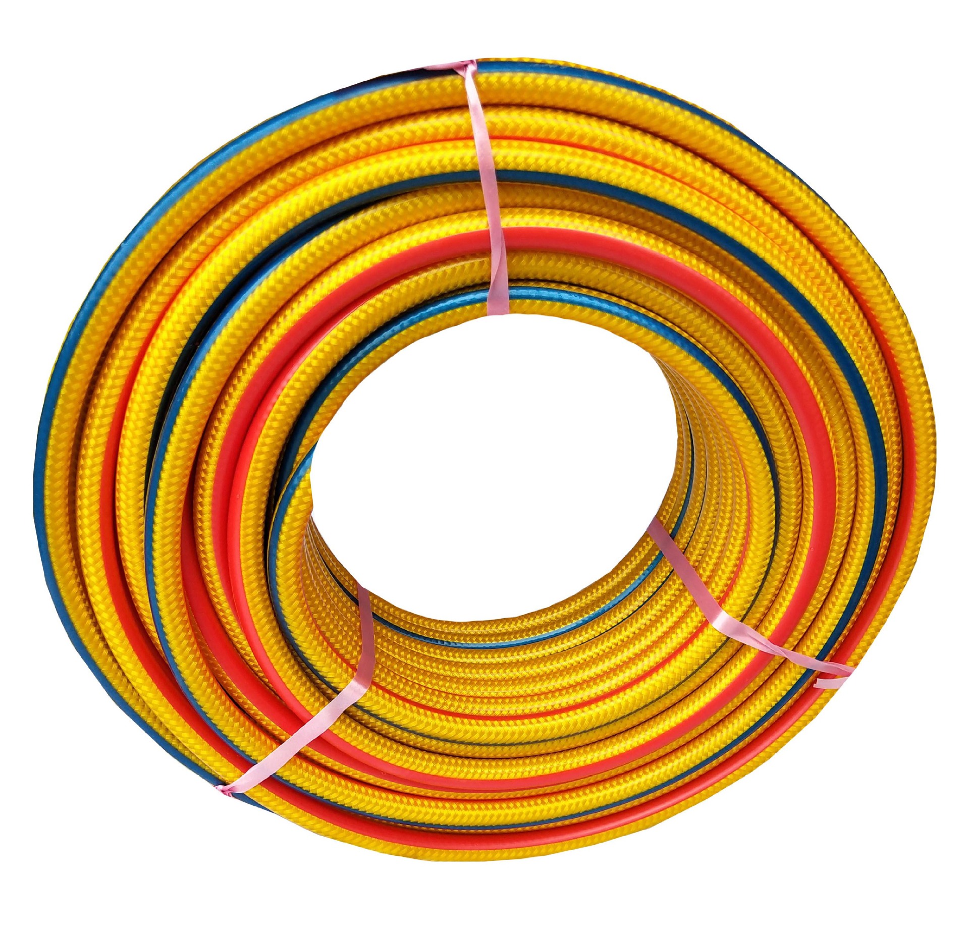 外贸批发农业高压喷雾管喷农药塑胶软管三线并股编织耐用无毒材料