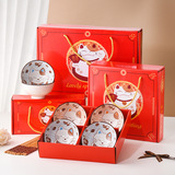 Керамическая мультяшная посуда, комплект, на удачу, подарок на день рождения