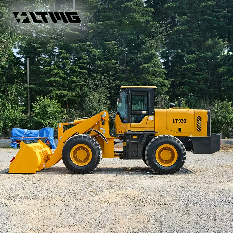 LTMG轮式装载机 3吨小铲车四驱小型柴油推土机 全新前卸式可出口