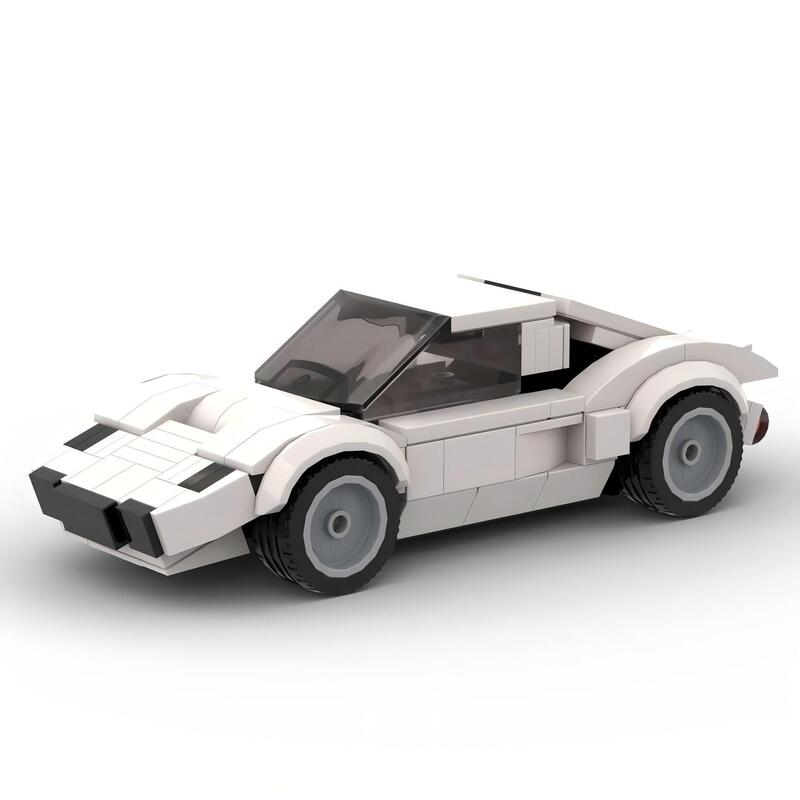 MOC-86486 compatible with Lego Ford GT40 domestic car building blocks creative educational toy car Boy gift