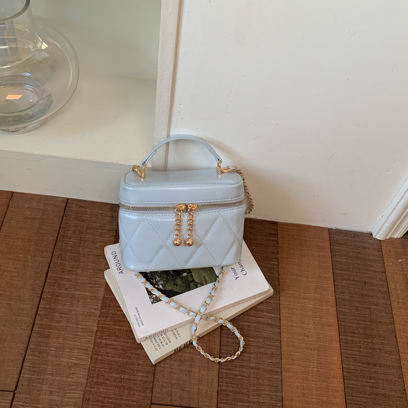 Bolsa de bordado de diamante para mujeres 2026 verano nuevo nicho de lujo de alta calidad bolso de caja de viaje ocio mochila de hombro image 9