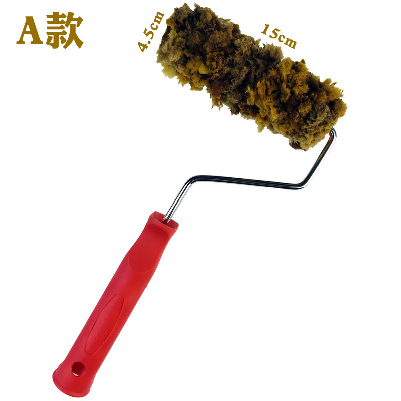 기본 항목: 브래킷이 있는 모델 A 오래된 해초 면 롤러