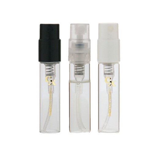 Fragrance Sample Bottle, Mini Perfume Bottle, Glass Bottle, 2ml Male Transparent Glass Perfume Atomizer Bottle