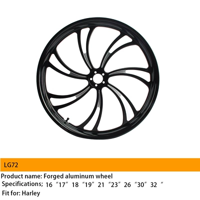 Gliding and Other Soft-Tail Vehicle – Motorcycle wheel hub