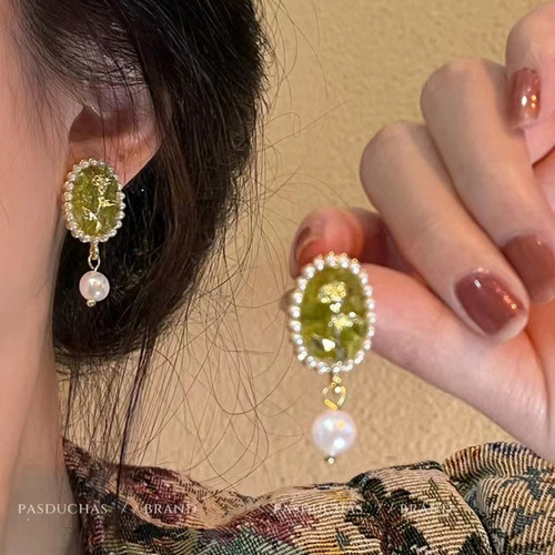 S925 Silver Needle Small Fresh Flower Earrings for Women  New Trendy Sensational High-end Versatile Temperament Earrings