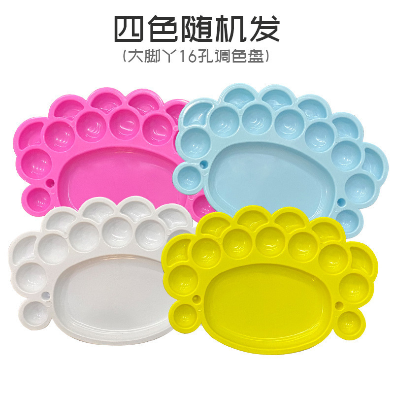 Malee conjunto de pinturas de propileno pintado