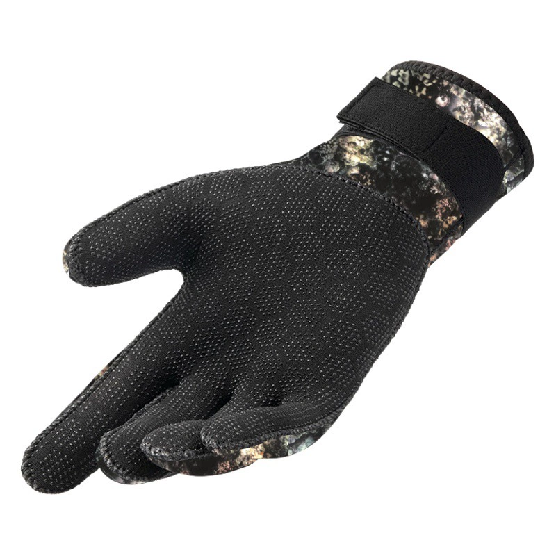 Погружные перчатки для дайвинга толщиной 3/5 мм, из нескользящего материала, износостойкие, для серфинга, защита от проколов, защита от порезов, рыболовные принадлежности, перчатки для зимнего плавания и подводного плавания.
