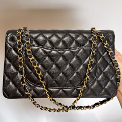 Cfキャビア牛皮2.55菱格チェーンバッグ本革女性斜めショルダーバッグ22bag19bag一枚包郵便代