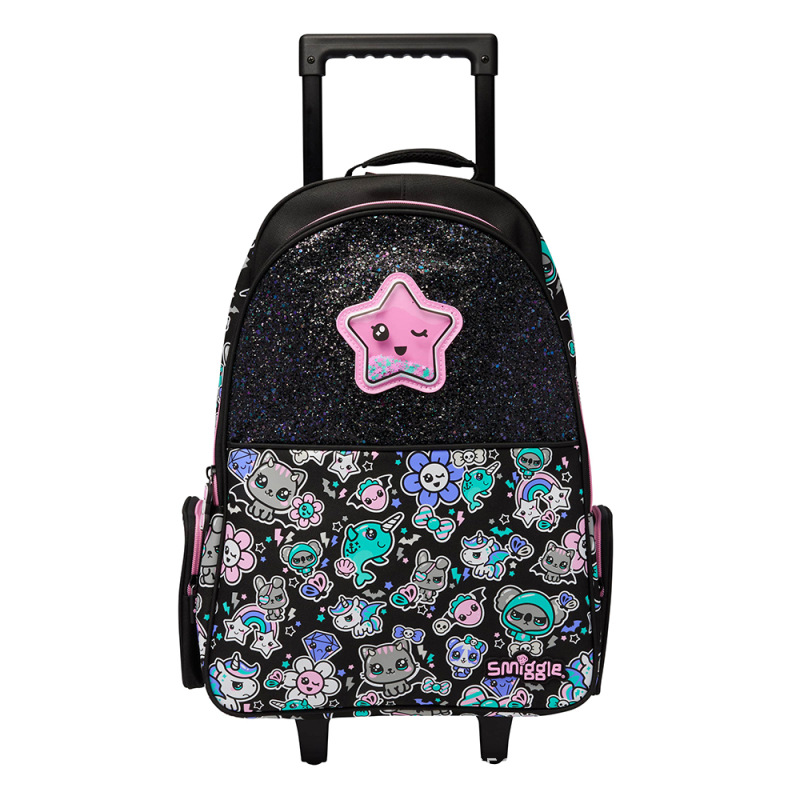 Australia smiggle trolley bolsa de la escuela puede llevar a gran estudiante mochila de viaje