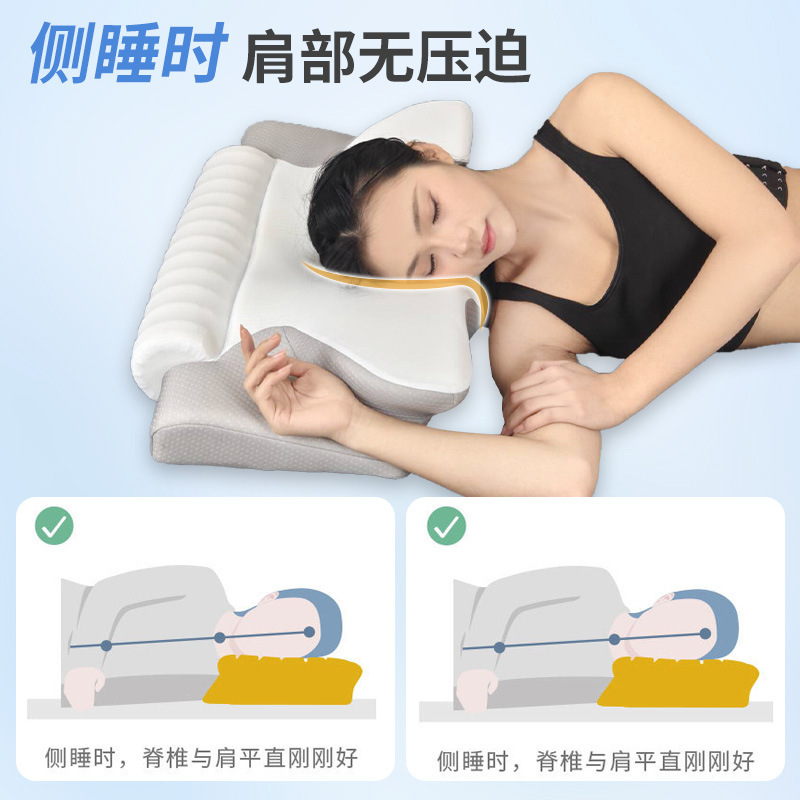 二合一円柱記憶枕スロースプリングバック記憶綿枕記憶スポンジ枕|undefined
