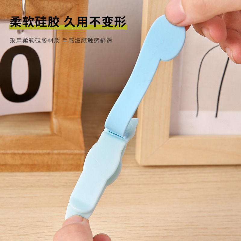 Auto-follow - page bookmark para estudiantes domésticos de silicona suave no deformación simple y práctica multifuncional portafolio de notas de lectura