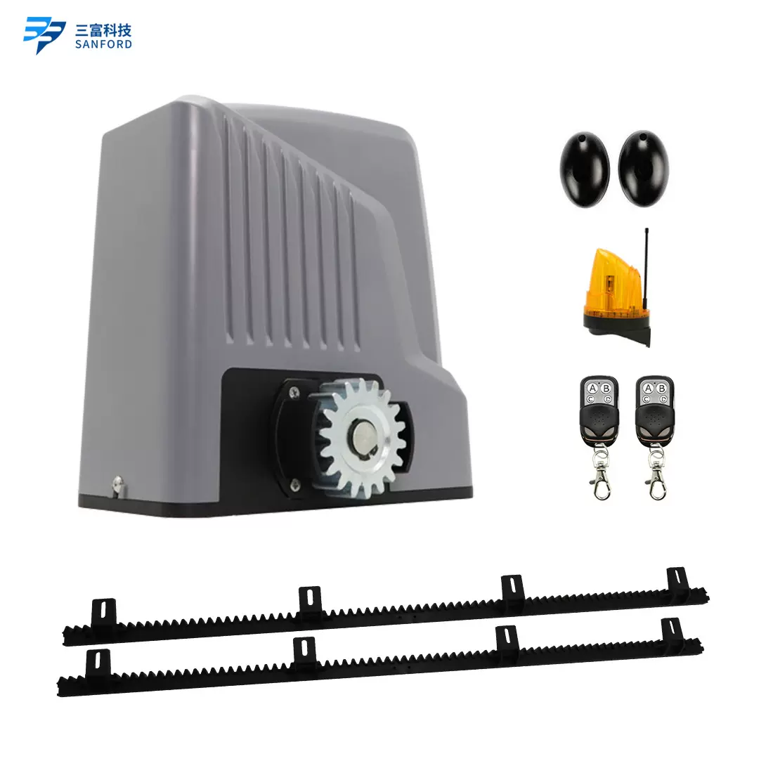 TOPENS重型1000kg电动闭门器平移门滑动门智能遥控开门机别墅庭院