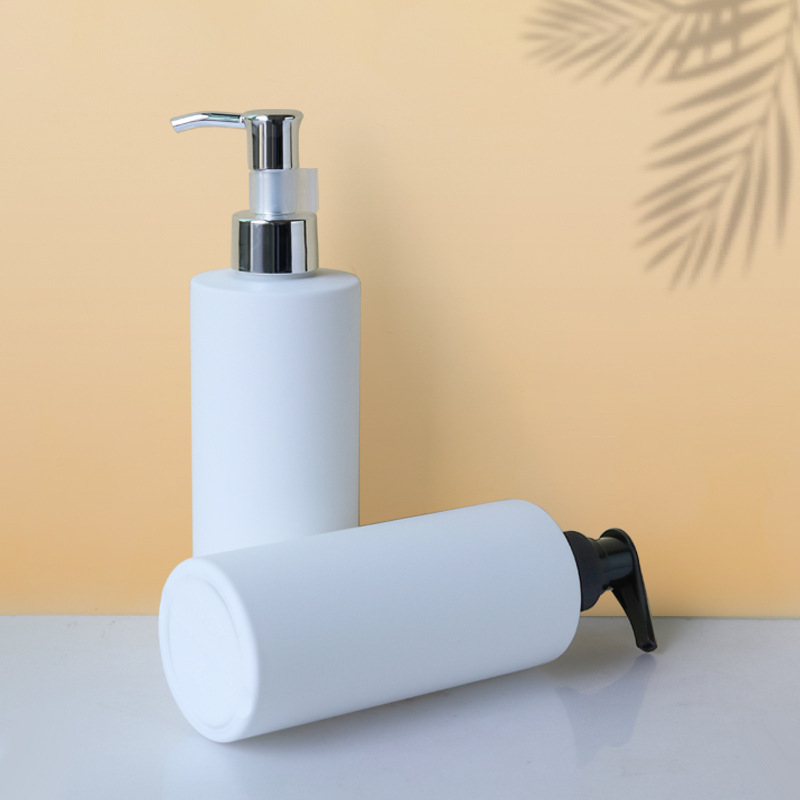 厂家供应230ml保湿洁面乳瓶子HDPE圆柱洗面奶瓶护发素旅行分装瓶