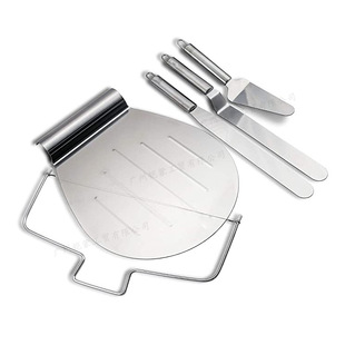 5-piece stainless steel cake tool mobile decorating cake shovel spatula layering machine cake cutting tool