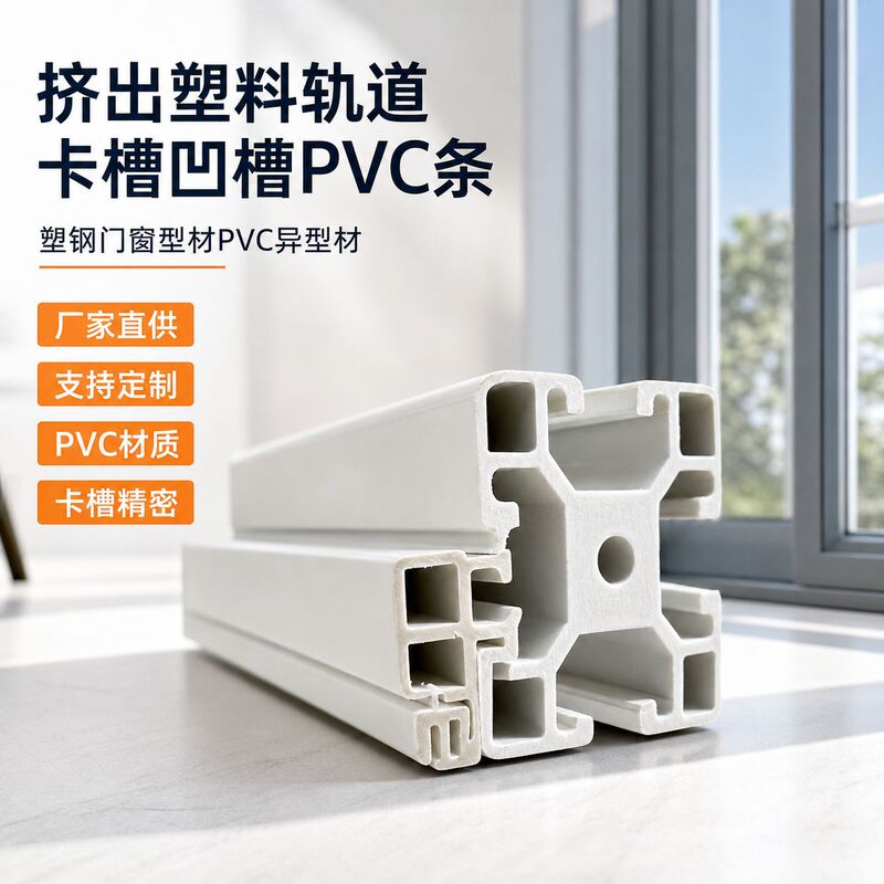 Direct Supply from the Manufacturer: Extruded Plastic Track Groove Pvc Strips, Plastic Steel Door and Window Profiles, Pvc Profile Materials Direct Supply from the Manufacturer: Extruded Plastic Track Groove Pvc Strips, Plastic Steel Door and Window Profiles, Pvc Profile Materials