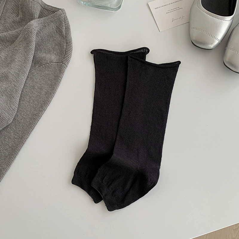 Light and thin gaiters, solid fashionable set, socks, Korean style